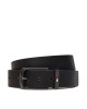 Tommy Jeans Мъжки колан Tjm Elevated Flag Leather 3.5 AM0AM12681 Черен - Mera.bg