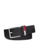 Tommy Jeans Мъжки колан Tjm Elevated Leather 4.0 AM0AM11675 Черен - Mera.bg