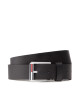 Tommy Jeans Мъжки колан Tjm Essential Leather 3.5 AM0AM10380 Черен - Mera.bg