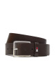 Tommy Jeans Мъжки колан Tjm Flag Leather 4.0 AM0AM12420 Кафяв - Mera.bg