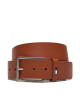 Tommy Jeans Мъжки колан Tjm Flag Leather 4.0 AM0AM12420 Кафяв - Mera.bg