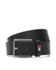 Tommy Jeans Мъжки колан Tjm Flag Leather 4.0 AM0AM13416 Черен - Mera.bg