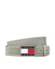 Tommy Jeans Мъжки колан Tjm Heritage Leather 3.5 AM0AM09009 Сив - Mera.bg
