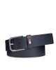 Tommy Jeans Мъжки колан Tjm New Leather 4.0 AM0AM11201 Тъмносин - Mera.bg