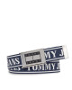 Tommy Jeans Мъжки колан Tjm Skater B Jacquard Belt 4.0 AM0AM11196 Тъмносин - Mera.bg