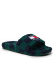 Tommy Jeans Пантофи Flag Slipper EM0EM01097 Dark Turf Green L6O - Mera.bg
