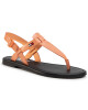 Tommy Jeans Сандали Color Block Basic Thong Sandal EN0EN00908 Melon Orange SC1 - Mera.bg