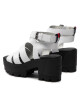 Tommy Jeans Сандали Heeled leather Sandal EN0EN01803 White YBR - Mera.bg