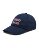 Tommy Jeans Шапка с козирка Graphic Cap AW0AW10191 Тъмносин - Mera.bg