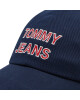 Tommy Jeans Шапка с козирка Graphic Cap AW0AW10191 Тъмносин - Mera.bg