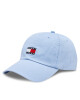 Tommy Jeans Шапка с козирка Tjw Heritage Cap AW0AW15848 Светлосиньо - Mera.bg