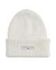 Tommy Jeans Шапка Tjw Linear Beanie AW0AW17913 Бял - Mera.bg