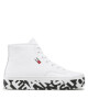 Tommy Jeans Сникърси Cups. Print Logo Mid EN0EN02065 White 0K4 - Mera.bg
