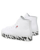 Tommy Jeans Сникърси Cups. Print Logo Mid EN0EN02065 White 0K4 - Mera.bg