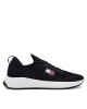 Tommy Jeans Сникърси Runner Kntitted EM0EM01555 Черен - Mera.bg