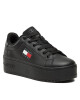 Tommy Jeans Сникърси Tjw Flatform Ess EN0EN02426 Triple Black BDS - Mera.bg