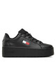 Tommy Jeans Сникърси Tjw Flatform Ess EN0EN02426 Triple Black BDS - Mera.bg