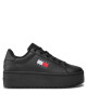 Tommy Jeans Сникърси Tjw Flatform Ess EN0EN02518 Черен - Mera.bg