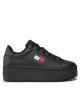 Tommy Jeans Сникърси Tjw Flatform Ess EN0EN02518 Черен - Mera.bg