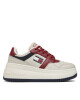 Tommy Jeans Сникърси Tjw Retro Basket Flatform EN0EN02429 Bleached Stone / Rouge XJS - Mera.bg