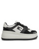 Tommy Jeans Сникърси Tjw Retro Basket Flatform Patent EN0EN02523 Екрю - Mera.bg