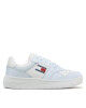 Tommy Jeans Сникърси Tjw Retro Basket Leather Seasonal EN0EN02204 Бял - Mera.bg