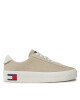 Tommy Jeans Сникърси Tjw Vulc Flatform Suede Sneaker EN0EN02519 Бежов - Mera.bg