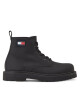 Tommy Jeans Туристически oбувки Tjm Ruberized Lace Up Boot EM0EM01276 Черен - Mera.bg