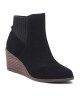Toms Боти Sadie 10016851 Black Suede - Mera.bg