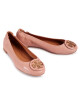 Tory Burch Балеринки Multi Logo Elastic Ballet 82218 Pink Moon 689 - Mera.bg