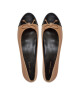 Tory Burch Балеринки Cap-Toe Ballet 154513 Бежов - Mera.bg