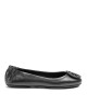 Tory Burch Балеринки Minnie Travel Ballet With Logo 49350 Черен - Mera.bg