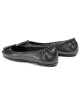 Tory Burch Балеринки Minnie Travel Ballet With Logo 49350 Черен - Mera.bg