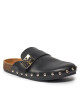 Tory Burch Чехли Mellow Stud Mule 154448 Perfect Black / Silver 006 - Mera.bg