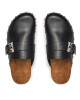 Tory Burch Чехли Mellow Stud Mule 154448 Perfect Black / Silver 006 - Mera.bg