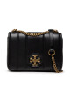 Tory Burch Дамска чанта Kira Chain Shoulder Bag 87244 Black/Rolled Gold 890 - Mera.bg