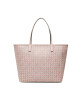 Tory Burch Дамска чанта Basketweave Tote 145634 Розов - Mera.bg