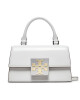 Tory Burch Дамска чанта Bon Bon Spazzolato Mini Top-Handle Bag 148865 Бял - Mera.bg