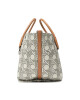 Tory Burch Дамска чанта Canvas Basketweave Small Tote 146547 New Ivory Basketweave 100 - Mera.bg