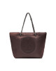 Tory Burch Дамска чанта Ella Puffy Chain Tote 152450 Бордо - Mera.bg