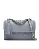 Tory Burch Дамска чанта Flaming Small Convertible Shoulder Bag 75576 Cloud Blue 023 - Mera.bg