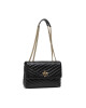 Tory Burch Дамска чанта Kira Chevron Convertible Shoulder Bag 90446 Черен - Mera.bg