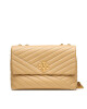 Tory Burch Дамска чанта Kira Chevron Convertible Shoulder Bag 90446 Desert Dune 251 - Mera.bg