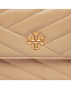 Tory Burch Дамска чанта Kira Chevron Mini Top Handle Chain Wallet 152356 Desert Dune 250 - Mera.bg