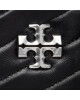 Tory Burch Дамска чанта Kira Chevron Small Camera Bag 90450 Black/Rolled Nickiel 002 - Mera.bg