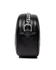 Tory Burch Дамска чанта Kira Chevron Small Camera Bag 90450 Black/Rolled Nickiel 002 - Mera.bg