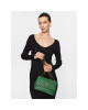 Tory Burch Дамска чанта Kira Chevron Small Convertible Shoulder Bag 90452 Basil 301 - Mera.bg