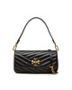 Tory Burch Дамска чанта Kira Chevron Small Flap Shoulder Bag 90456 Black 001 - Mera.bg