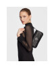 Tory Burch Дамска чанта Kira Chevron Small Flap Shoulder Bag 90456 Black/Rolled Nickel 002 - Mera.bg