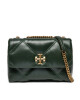 Tory Burch Дамска чанта Kira Diamond Quilt 158440 Зелен - Mera.bg